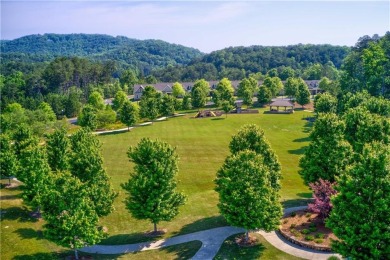 This stunning home offers privacy and views of Lake Arrowhead on The Highlands Course at Lake Arrowhead in Georgia - for sale on GolfHomes.com, golf home, golf lot
