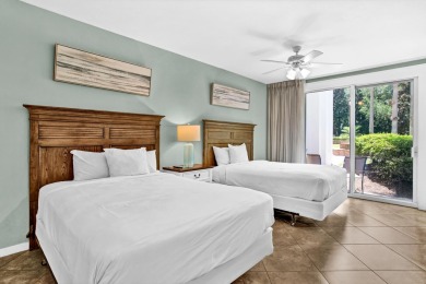 Located on the 1st floor of Elation, this unit boasts direct on Sandestin Golf and Beach Resort - Raven in Florida - for sale on GolfHomes.com, golf home, golf lot