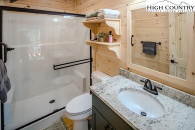 GREAT PRICE - RENTAL READY! Outstanding Log Cabin in Prime Beech on Beech Mountain Club in North Carolina - for sale on GolfHomes.com, golf home, golf lot