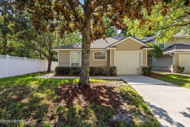 Highly sought after one-story end unit on preserve in gated on Julington Creek Golf Club in Florida - for sale on GolfHomes.com, golf home, golf lot
