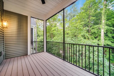 Check out our new screened-in porch in the newest building -now on Sand Creek Golf and Country Club  in Indiana - for sale on GolfHomes.com, golf home, golf lot