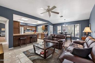 FULLY FURNISHED TURN KEY HOME w/2 bdrms + den. Enjoy beautiful on Trail Ridge Golf Course in Arizona - for sale on GolfHomes.com, golf home, golf lot