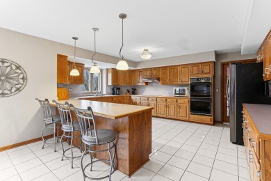 Situated on a remarkable lot that offers tons of privacy and a on Old Oak Country Club in Illinois - for sale on GolfHomes.com, golf home, golf lot