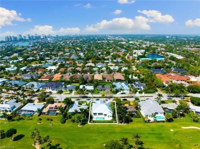 The only new meticulously crafted single-level home west of 41 on The Moorings Country Club in Florida - for sale on GolfHomes.com, golf home, golf lot