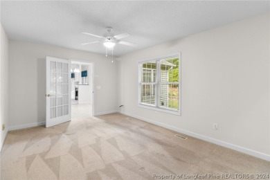 Well-maintained 1822 sq ft home on the 6th hole of the Creek on Carolina Trace Country Club in North Carolina - for sale on GolfHomes.com, golf home, golf lot