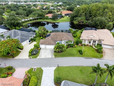 This gorgeous, updated home offers an expansive view of the lake on Gateway Golf and Country Club in Florida - for sale on GolfHomes.com, golf home, golf lot