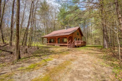 Your dream of owning a log cabin in the woods has finally come on Owls Nest Golf Course in New Hampshire - for sale on GolfHomes.com, golf home, golf lot
