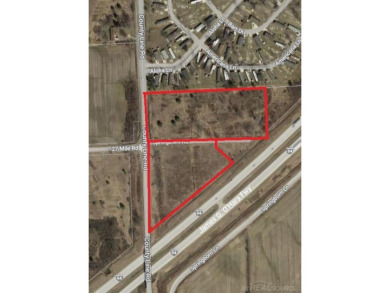 Two parcels included in the sale for a total of 7.84 acres! on Michigan Meadows Golf Course in Michigan - for sale on GolfHomes.com, golf home, golf lot