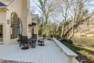 Extraordinary Riverfront Retreat in the Coveted Rivergate on Horseshoe Bend Country Club in Georgia - for sale on GolfHomes.com, golf home, golf lot