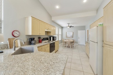 Charming 2BR, 2BA Portofino model villa in the popular active on Oakwood Golf Club  in Arizona - for sale on GolfHomes.com, golf home, golf lot