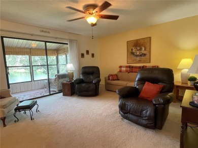 Amazing 2/1.5 55+ WATERFRONT Completely Furnished condo.  The on Country Club At Silver Springs Shores in Florida - for sale on GolfHomes.com, golf home, golf lot