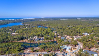 Serene wooded lot with pond in rear. Price includes ARB approved on Sharks Tooth Golf Club in Florida - for sale on GolfHomes.com, golf home, golf lot
