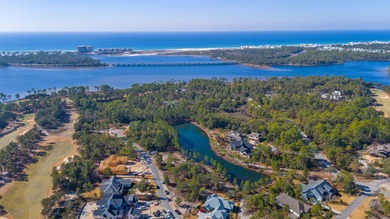 Serene wooded lot with pond in rear. Price includes ARB approved on Sharks Tooth Golf Club in Florida - for sale on GolfHomes.com, golf home, golf lot