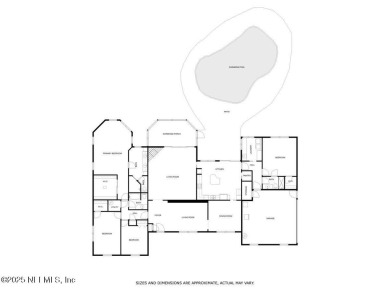 This one has room everywhere you want it! A big, open family on The Deerwood Country Club in Florida - for sale on GolfHomes.com, golf home, golf lot