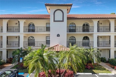 Enjoy elevated living in this beautifully updated two-bedroom on Royal Palm Golf Club in Florida - for sale on GolfHomes.com, golf home, golf lot