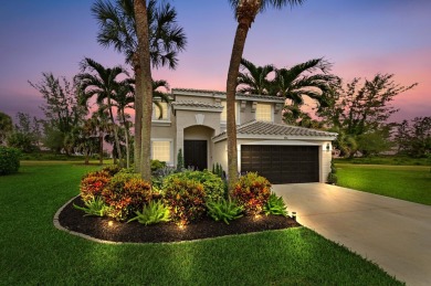 Welcome to this beautiful Mediterranean-style single family home on The Links At Madison Green in Florida - for sale on GolfHomes.com, golf home, golf lot