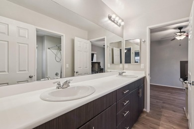 Welcome to Spanish Walk in Palm Desert! This beautifully on Emerald Desert Golf Club in California - for sale on GolfHomes.com, golf home, golf lot