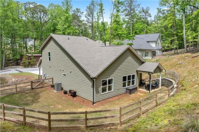 Ready to call this recently built home in Lake Arrowhead yours? on The Highlands Course at Lake Arrowhead in Georgia - for sale on GolfHomes.com, golf home, golf lot