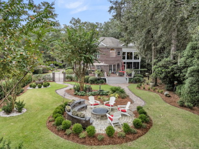 Stunning Georgian Style Home with Pond and Golf Course Views on The Links at Stono Ferry in South Carolina - for sale on GolfHomes.com, golf home, golf lot