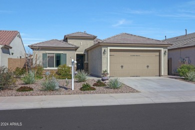 Better than new! This home has a great floorplan and soothing on Poston Butte Golf Club in Arizona - for sale on GolfHomes.com, golf home, golf lot
