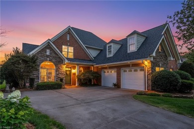 Golf course home with easy walk and nice view of the Bermuda Run on Oak Valley Golf Club in North Carolina - for sale on GolfHomes.com, golf home, golf lot