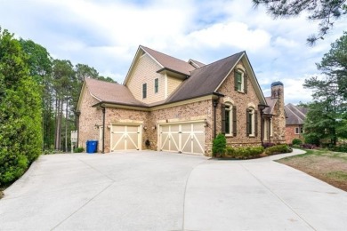 Welcome to this exceptional 3-sided brick and stone executive on Hamilton Mill Golf Club in Georgia - for sale on GolfHomes.com, golf home, golf lot