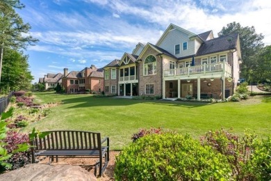 Welcome to this exceptional 3-sided brick and stone executive on Hamilton Mill Golf Club in Georgia - for sale on GolfHomes.com, golf home, golf lot