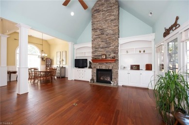 Golf course home with easy walk and nice view of the Bermuda Run on Oak Valley Golf Club in North Carolina - for sale on GolfHomes.com, golf home, golf lot