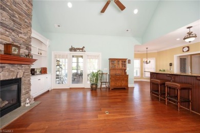 Golf course home with easy walk and nice view of the Bermuda Run on Oak Valley Golf Club in North Carolina - for sale on GolfHomes.com, golf home, golf lot