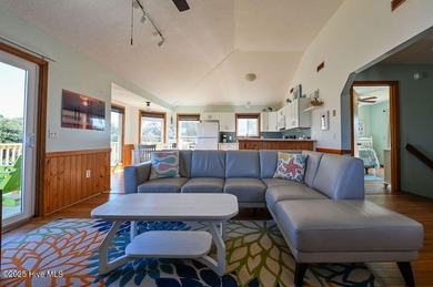 Sitting well elevated in an X flood zone, Sunny Days is located on The Currituck Golf Club in North Carolina - for sale on GolfHomes.com, golf home, golf lot