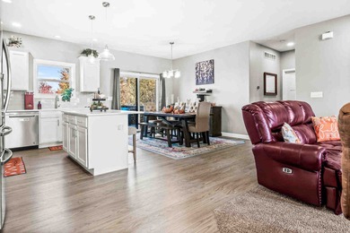 Welcome home to this Fox Creek gem built in 2021-where style on The Den at Fox Creek in Illinois - for sale on GolfHomes.com, golf home, golf lot