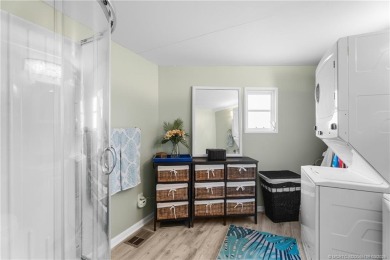 This charming and whimsical beach bungalow is a true gem on Island Dunes Country Club in Florida - for sale on GolfHomes.com, golf home, golf lot