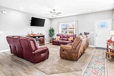 Welcome home to this Fox Creek gem built in 2021-where style on The Den at Fox Creek in Illinois - for sale on GolfHomes.com, golf home, golf lot