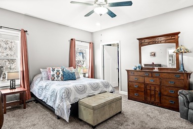 Welcome home to this Fox Creek gem built in 2021-where style on The Den at Fox Creek in Illinois - for sale on GolfHomes.com, golf home, golf lot