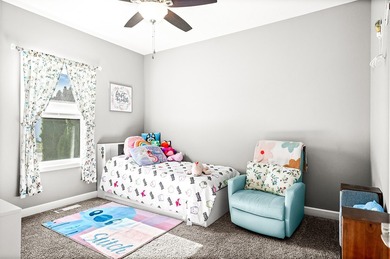 Welcome home to this Fox Creek gem built in 2021-where style on The Den at Fox Creek in Illinois - for sale on GolfHomes.com, golf home, golf lot