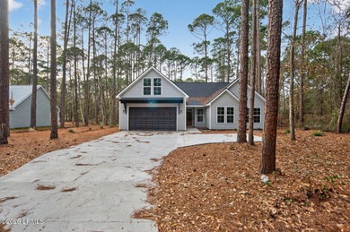 Brand new 4BR/3BA home offering modern comfort and timeless on Ladys Island Country Club in South Carolina - for sale on GolfHomes.com, golf home, golf lot