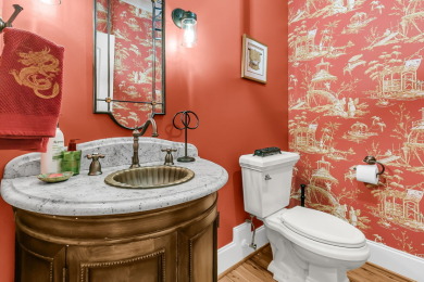 Stunning Georgian Style Home with Pond and Golf Course Views on The Links at Stono Ferry in South Carolina - for sale on GolfHomes.com, golf home, golf lot