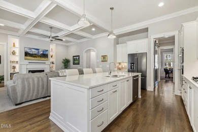 Absolutely stunning, custom home on a beautifully landscaped on The Club At Twelve Oaks in North Carolina - for sale on GolfHomes.com, golf home, golf lot