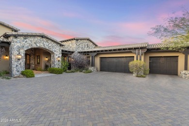 Positioned on Hole 5 of the Raptor Course at Grayhawk Golf Club on Grayhawk Golf Club  in Arizona - for sale on GolfHomes.com, golf home, golf lot