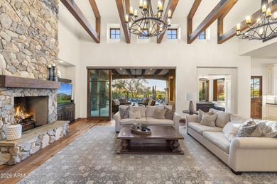 Positioned on Hole 5 of the Raptor Course at Grayhawk Golf Club on Grayhawk Golf Club  in Arizona - for sale on GolfHomes.com, golf home, golf lot