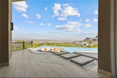 Spectacular Views! Strip, Mountain,Golf Course & City from every on Dragon Ridge Country Club in Nevada - for sale on GolfHomes.com, golf home, golf lot