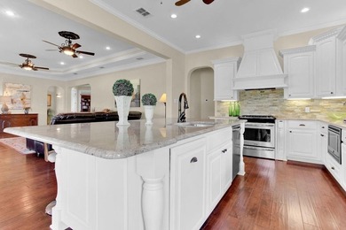 Discover an exceptional residence where sophisticated living on Hide-A-Way Lake Golf Course in Texas - for sale on GolfHomes.com, golf home, golf lot