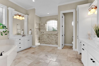 Discover an exceptional residence where sophisticated living on Hide-A-Way Lake Golf Course in Texas - for sale on GolfHomes.com, golf home, golf lot