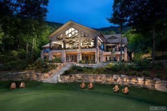 Exceptional long/short range mountain views from this lot at the on Old Edwards Club in North Carolina - for sale on GolfHomes.com, golf home, golf lot