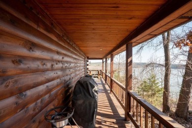LAKEFRONT! Custom built in 2005, this beautiful log home is your on  in Arkansas - for sale on GolfHomes.com, golf home, golf lot