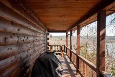 LAKEFRONT! Custom built in 2005, this beautiful log home is your on  in Arkansas - for sale on GolfHomes.com, golf home, golf lot