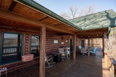 LAKEFRONT! Custom built in 2005, this beautiful log home is your on  in Arkansas - for sale on GolfHomes.com, golf home, golf lot