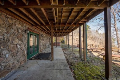 LAKEFRONT! Custom built in 2005, this beautiful log home is your on  in Arkansas - for sale on GolfHomes.com, golf home, golf lot