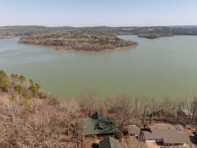 LAKEFRONT! Custom built in 2005, this beautiful log home is your on  in Arkansas - for sale on GolfHomes.com, golf home, golf lot