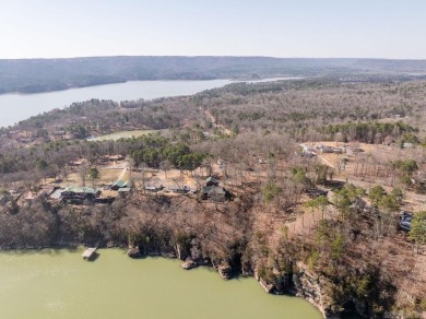 LAKEFRONT! Custom built in 2005, this beautiful log home is your on  in Arkansas - for sale on GolfHomes.com, golf home, golf lot